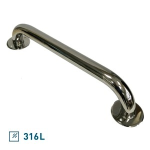 Handrail for tiles L 2,5 m AISI 316L