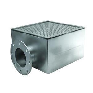 Main drain 400x400 mm, DN 125 mm, for liner