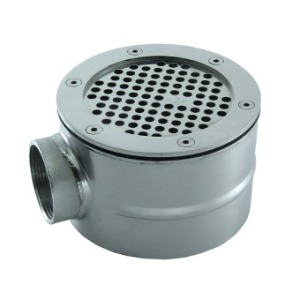 Main drain d 154 mm, for liner (AISI 316)