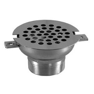 Round overflow drainage for tiled pools AISI 304