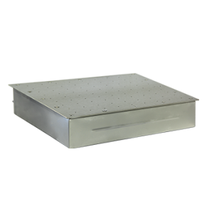 Air massage plate for tiled pools 500 x 500 mm AISI 316L