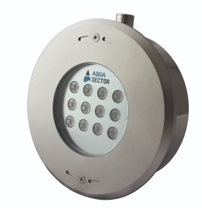 Прожектор 35 Вт RGB White, плёнка (AISI 316L)