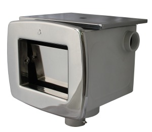 Skimmer for liner pools AISI-316L