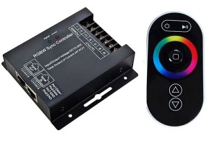Контроллер RGBW MIG-LPH5-32A Touch (12-24V, 4х8A,384-768W)